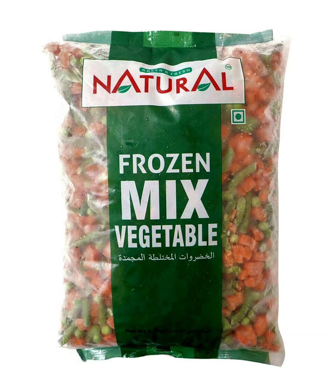 Natural Frozen Mix Vegetable